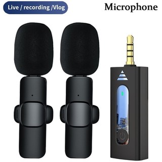 Vlog Micro Không Dây 3.5 Mm Lavalier Ve Áo Micro Đa Hướng Condenser Mic Cho Loa Máy Ảnh Điện Thoại Thông Minh Ghi Mic Cho Youtube