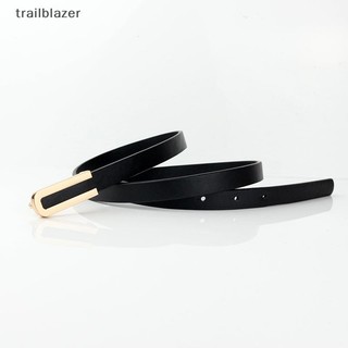 Trailblazer Thắt Lưng Nữ Tối Giản Khóa Pin Da Mỏng Thắt Lưng Nữ Cho Quần Jean Váy Quần Mới