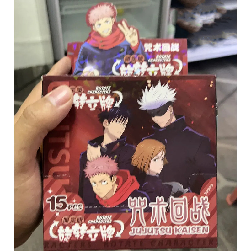 Jujutsu Kaisen Xoay Acrylic Standee Blind Box Set – JJK 15 Thiết Kế Độc Đáo Anime Để Bàn Nhân Vật Bộ Sưu Tập