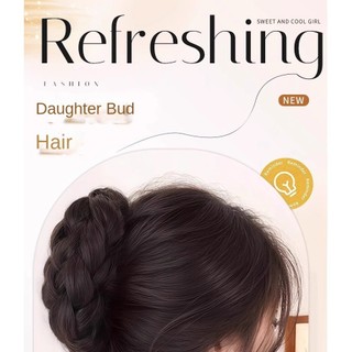 Bun Hair Piece dành cho nữ, Bánh rán tóc Updo có kẹp màu vàng, Bánh phồng cao cấp Chignon cho vẻ ngoài thanh lịch (Có sẵn màu sắc tự nhiên)
