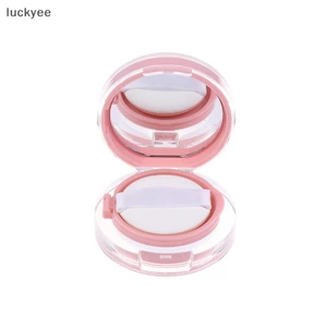 Luckyew Màu Hồng Đệm Không Khí Nền DIY Hộp Rỗng Puff Hộp Có Gương Cho BB Kem Hộp Đựng Mỹ Phẩm Hộp Đựng Trang Điểm Chăm Sóc Da TQ