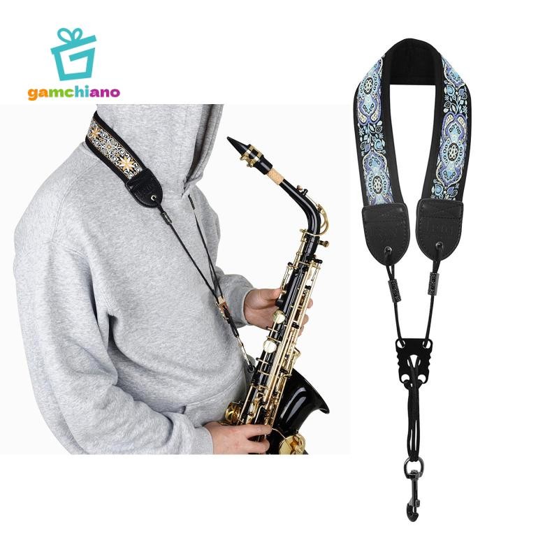 Sax Dây Treo Saxophone Dây Đeo Cổ Di Động Saxophone Bảo Vệ Woodwind