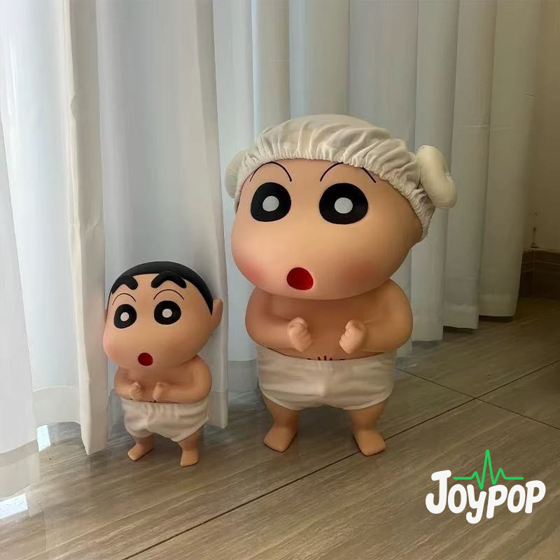 Bút chì tắm có sẵn Shin-Chan Trang trí máy tính để bàn bằng tay Áo choàng tắm sáng tạo Crayon Shin-Chan Doll Trang trí nhà cửa Quà tặng làm bằng tay & & - &