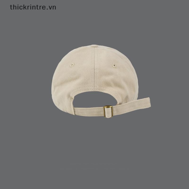 THI Nữ Hồng Thêu Bóng Chày Mềm Cotton Che Nắng Đạt Đỉnh Mũ Nữ Cô Gái Hàn Quốc Thể Thao Ngoài Trời Tấm Che Mũ VN