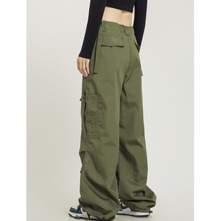 ESEA Unisex Hip-Hop Retro Nhiều Túi Quần Rời Để Mặc Thường Ngày