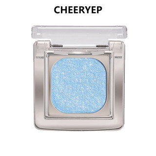 CHEERYEP Tấm Phấn Mắt Đơn Sắc Màu Nướng Ngọc Trai Flash Xanh Bột Nướng Bánh Pha Lê Kim Cương Màu Sắc Tự Nhiên Hàng Ngày Tấm Phấn Mắt Đa Năng