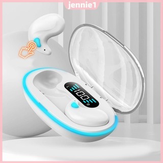 Tai nghe âm thanh nổi 5.3 tương thích Bluetooth có hộp sạc Tai nghe Micro Sleep không có cảm giác IPX5 chống nước để chạy bộ Phụ kiện học tập thể dục [jennie1.vn]