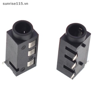 Srvn 10 Cái Th Hole PCB Ngang 4 Tiếp Xúc 4 Dây Góc Phải Bên Trong 4 Cực TRRS 3.5 MM Đầu Nối Jack Âm Thanh.