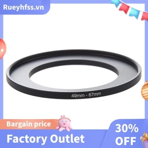 Bộ lọc ống kính máy ảnh Step Up Ring 49mm-67mm Đen