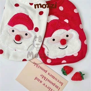 Áo ba lỗ chấm bi Ông già Noel cho chó mèo