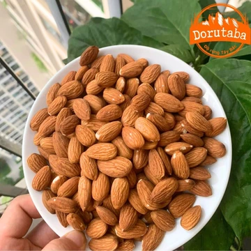 Hạnh nhân lõi sống nguyên hạt tách vỏ loại 1 (hạt nhân tươi), hạt hạnh nhân làm sữa hạt, làm bánh, sấy chín nguyên vị