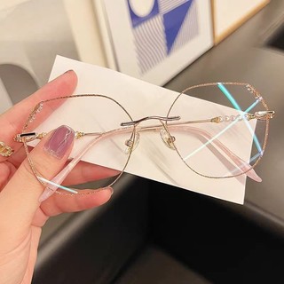 Kính đọc sách cắt cạnh kim cương không khung dành cho phụ nữ Trung niên và người cao tuổi Kính mắt siêu thị độ phân giải cao Kính đọc sách chống mệt mỏi chống ánh sáng xanh