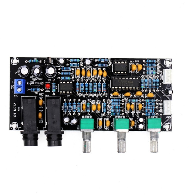 Cinna M273 Karaoke Reverberation Board Mô-đun khuếch đại kỹ thuật số dành cho những người yêu thích âm nhạc và người tổ chức sự kiện nhỏ
