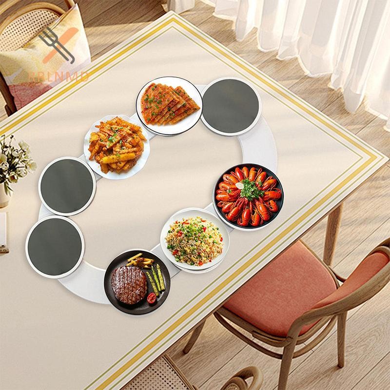 Rrlnmd Xoay Bàn Ăn Khay Không Trượt Lười Susan Tiện Lợi Xoay Thực Phẩm Bàn Xoay Xoay Đĩa Trợ Giúp Cho Nhà Hàng Nhà Bếp MỚI