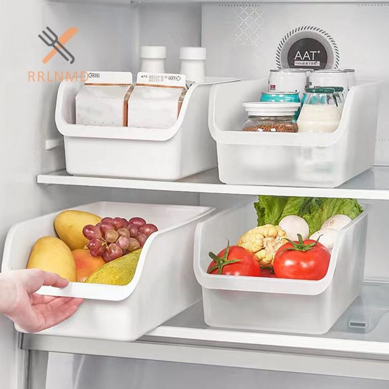 Rrlnmd al Hộp đựng đồ lặt vặt Nhà bếp Hộp đựng gia vị Tủ lạnh Hộp đựng trái cây Tủ ngăn kéo Hộp đựng đồ MỚI