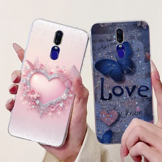Ốp Cho OPPO F11 Pro Ốp Điện Thoại F11 A9 A9x CPH1913 CPH1911 CPH1969 Vỏ Silicon Thời Trang Hoa Trái Tim Tình Yêu Chống Sốc Ốp Lưng