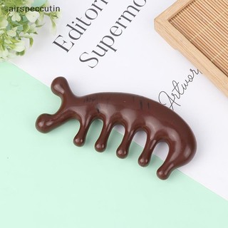 Airspecutin 1 Lược Massage Nhựa Kinh Tuyến Da Đầu Lược Mặt Mắt Vai Cổ Cạo Điều Trị Chống Tĩnh Điện Rộng Lược EN