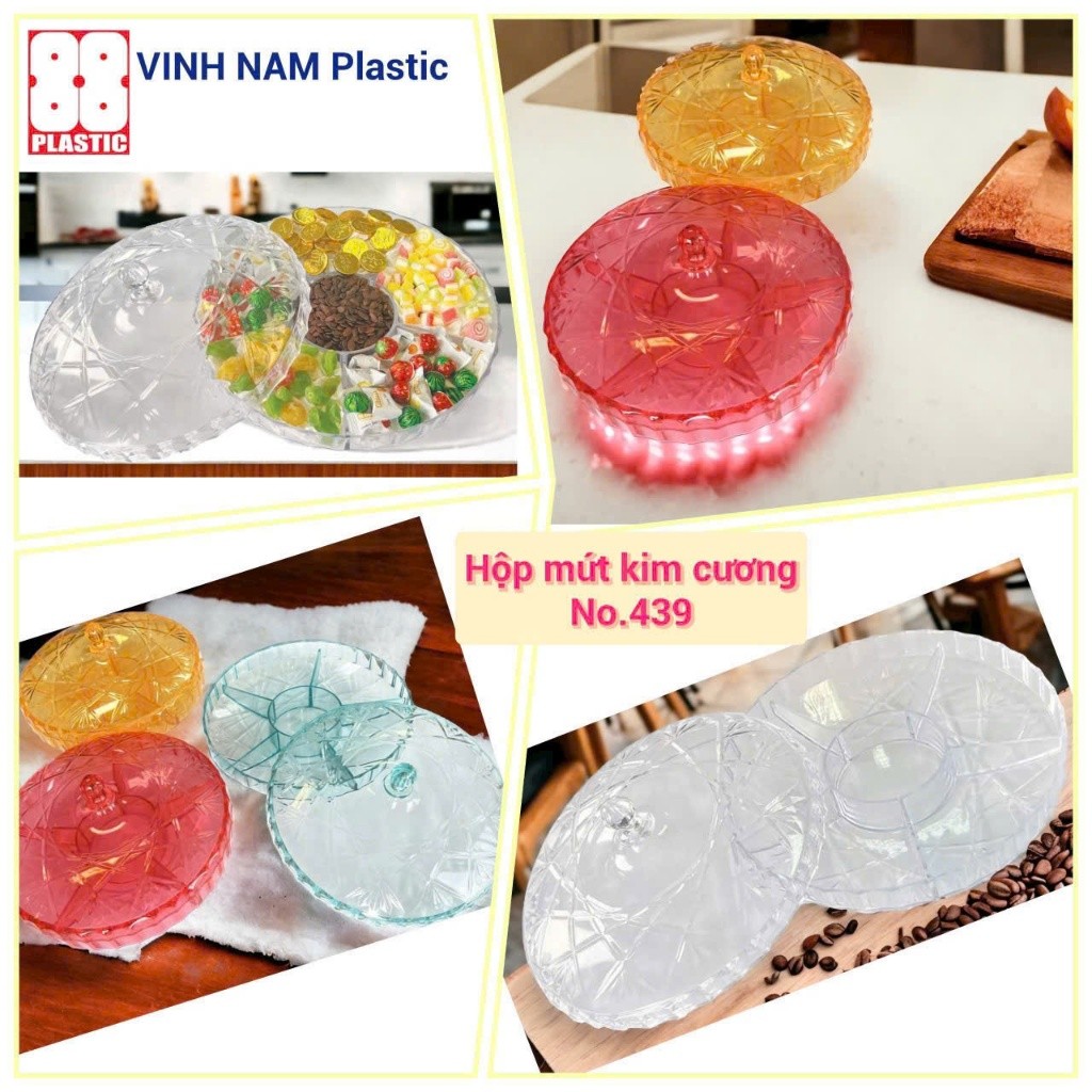 Bộ Sưu Tập Hộp Mứt Tết Cao Cấp Vinh Nam Plastic Hộp Bánh Kẹo Sang Trọng Khay Đựng Mứt Bánh Tết