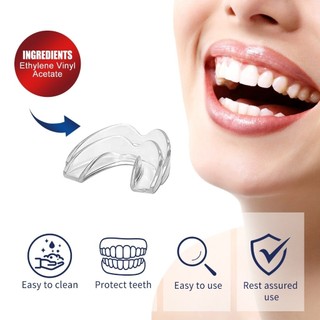 4 Miếng Bảo Vệ Miệng Nha Khoa Để Mài Răng Bảo Vệ Ban Đêm Cho Răng Chống Ngáy Thiết Bị 2 Kích Thước, Thích Hợp Cho Người Lớn Và Trẻ Em Ngăn Ngừa Mài Răng, Loại Bỏ Ngáy