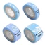 ESSENCEH 3Yards / Roll Wig Tape, Keo dán phía trước ren hai mặt siêu giữ, Băng keo hệ thống tóc dính chắc chắn chống thấm nước màu xanh để nối tóc