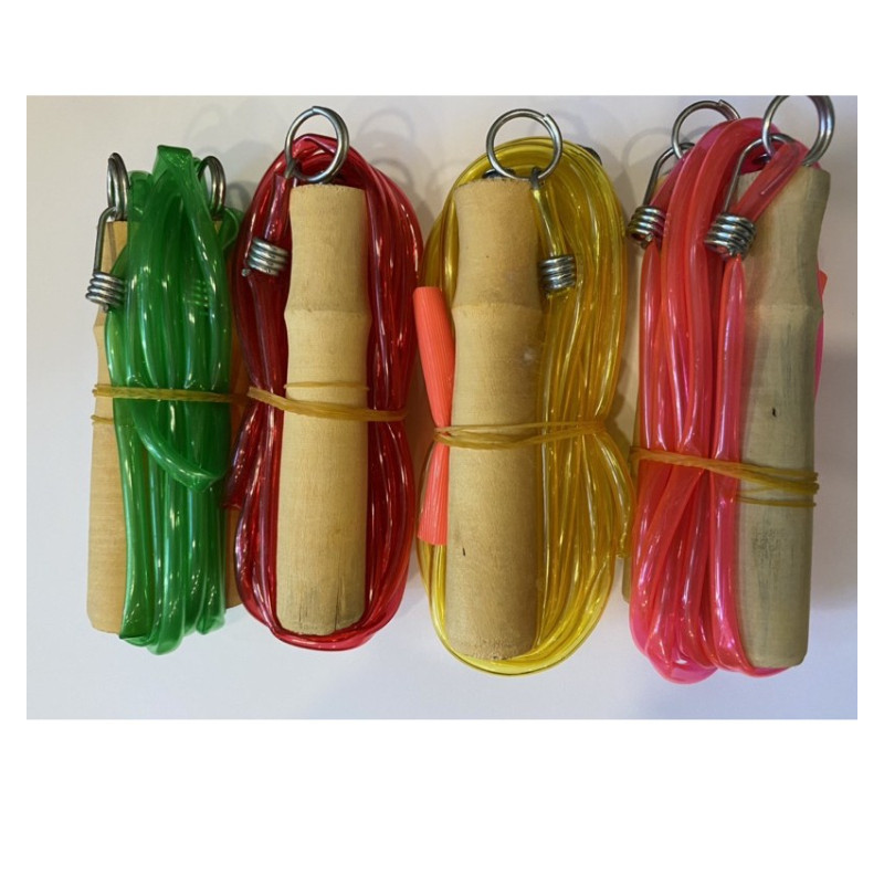 Dây nhảy thể dục thể thao, giảm cân, rèn luyện sức khỏe cán gỗ Thành Đạt.
