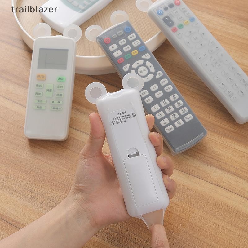 Trailblazer Silicone Điều Khiển Từ Xa Vỏ Bảo Vệ Điều Hòa Không Khí Tivi Điều Khiển Từ Xa Chống Thấm Nước Tai Gấu Huỳnh Quang Chống Bụi Bao Mới
