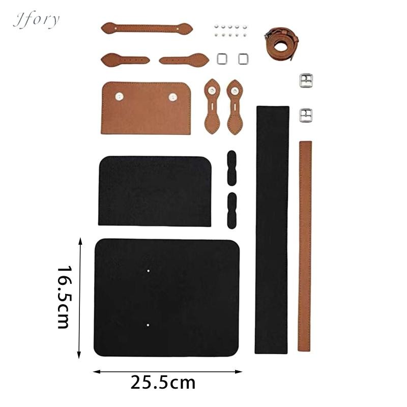 Jfory Da PU Túi Đeo Vai Làm Đồ Dùng Khâu Tay Nữ Túi Satchel May Leathercraft Đầy Đủ Dụng Cụ Quà Tặng Cho
