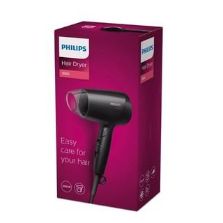Máy sấy tóc Philips BHC010/10 màu đen 1200W, bảo hành 2 năm | Hàng chính hãng