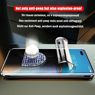 Bảo vệ màn hình phim Hydrogel bảo mật mềm 2 trong 1 cho Samsung Galaxy S24 Ultra S23 S22 Plus 5G có ống kính máy ảnh