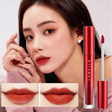 Lip Glaze Dưỡng Ẩm Lâu Dài Son Bóng Son Bóng Son Stain Liquid Son Môi Đỏ Men Chống Thấm Nước Trang Điểm Lâu Dài