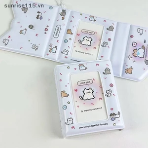 SSVN 3 Inch 40 Khe Cắm Thẻ Ảnh Đựng Thẻ Kpop Chất Kết Dính Thần Tượng Bưu Thiếp Lomo Card Album Ảnh Bộ Sưu Tập Thẻ Chất Kết Dính Photocards.