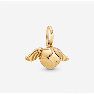 Có sẵn Vòng tay thời trang Harry vàng, hạt tinh xảo Potter, Bebeads, Snitch, Hedwig ma thuật, YEscuela có sẵn