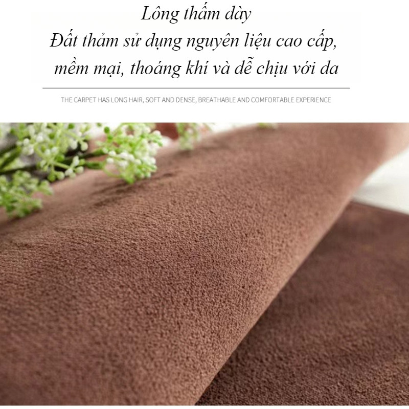 Thảm tắm siêu thấm nước, thảm chống trượt dày, thảm cửa phòng tắm bằng mút hoạt tính nhung san hô