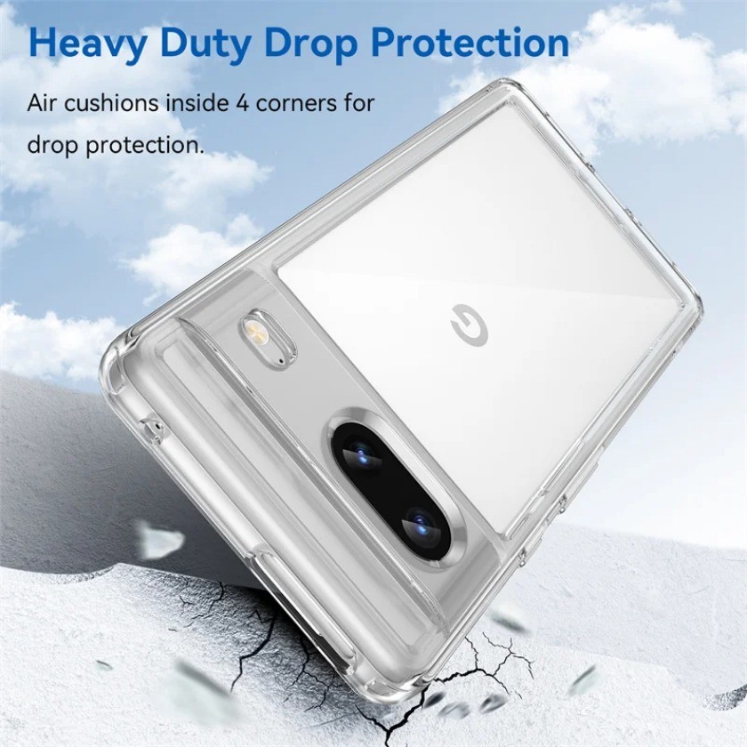 Dành Cho Google Pixel 7 Ốp Lưng Google Pixel 7 Capa Ốp Lưng Chống Sốc Trong Suốt Nhiều Màu Fundas Google Pixel 7 8 Pro 7A