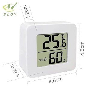 [MAO] Máy đo độ ẩm phòng nhiệt độ kỹ thuật số LCD chính xác gia đình Máy đo độ ẩm cảm biến VN