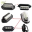 1Pc Chống Nước 6 LED 12V Biển Số Đèn Ô Tô Thuyền Xe Tải Trailer Bước Đèn VN