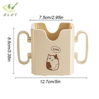 [ELOY] 1 Cốc Bình Sữa Có Thể Điều Chỉnh An Toàn Bằng Nhựa Cho Bé Tập Đi Hộp Nước Uống VN