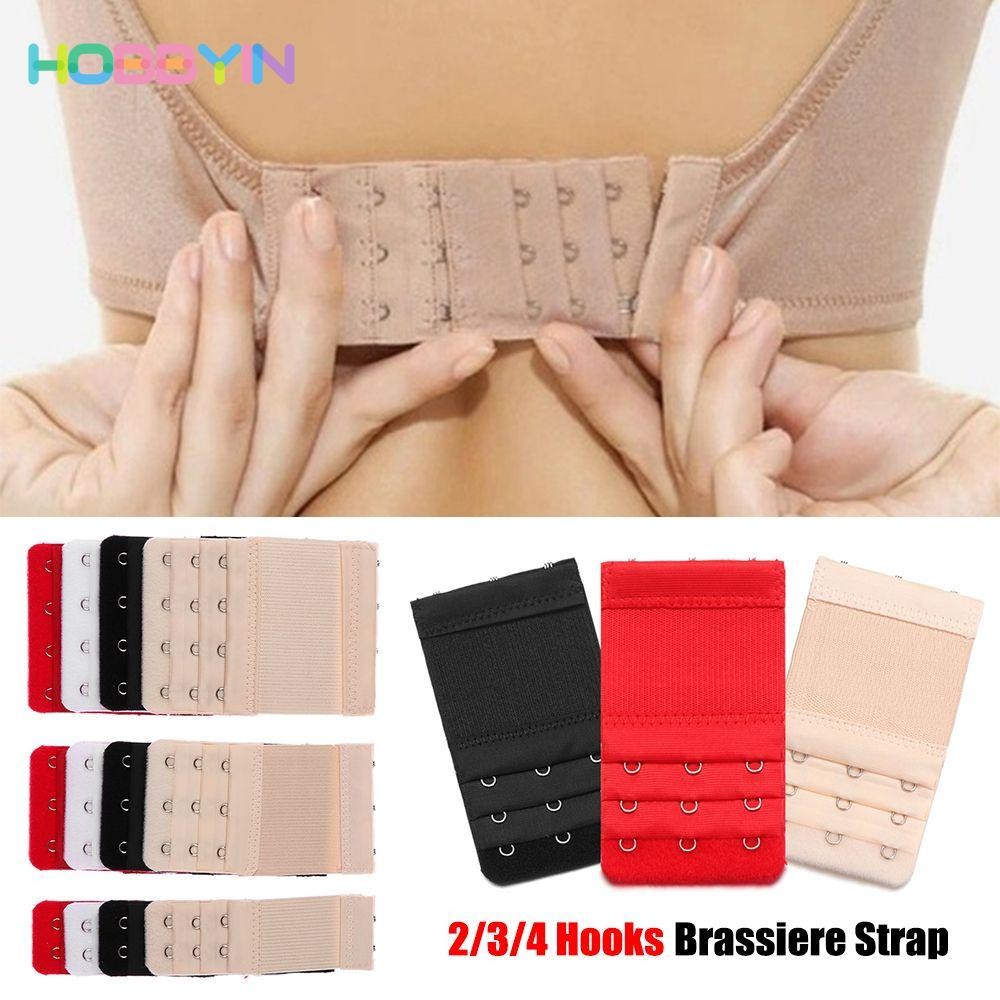 Móc mở rộng áo ngực HOBBYIN 1 / 3 Cái 2 / 3 / 4 Móc Đồ lót bà bầu mở rộng