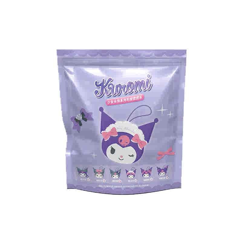 Sanrio Kuromi Girl Mũ Series Mặt dây chuyền sang trọng