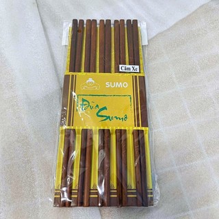 [Giá Xưởng] Combo 10 Đôi Đũa Gỗ Tự Nhiên Sumo– Đũa Gỗ Cao Cấp, Không Hóa Chất, An Toàn Cho Sức Khỏe