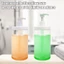 Hộp đựng rỗng kiểu miệng rộng 500ml / 1000ml - Chai kiểu ép - Chai đựng xà phòng dung tích lớn - Chai bơm nhựa có thể đổ lại