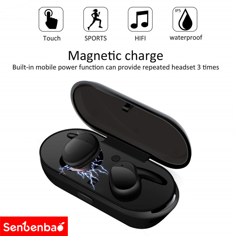 Tai nghe Bluetooth Senbenbao Air 4 Tai nghe không dây Tai nghe nhét tai Bluetooth Tai nghe nhét tai không dây ENC Tai nghe không dây