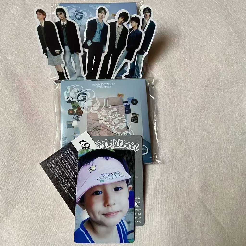 Boynextdoor [19,99] EP thứ 3 WVS Ver. / 6 Nhãn dán + Thẻ ảnh em bé + Thẻ QR (Mã QR đã hết hạn)