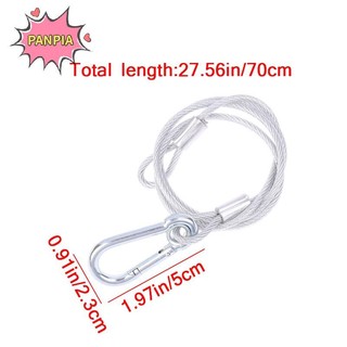 Pnpia 1 Dây An Toàn Cáp An Ninh Cáp An Toàn Dây Thép Thiết Bị Đèn Sân Khấu Đèn Led Thanh Ánh Sáng Chịu Lực Tối Đa Trọng Lượng 20KG Boutique