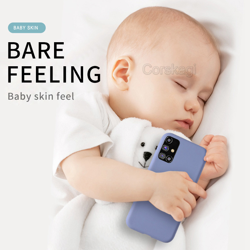 Ốp Silicon Lỏng Màu Trơn Cho Xiaomi 14T Pro Redmi 14C 13 4G Note 14 Pro Pro + Poco F5 F6 Pro Ốp Điện Thoại Sang Trọng Màu Kẹo Mềm TPU Chống Sốc Ốp Lưng