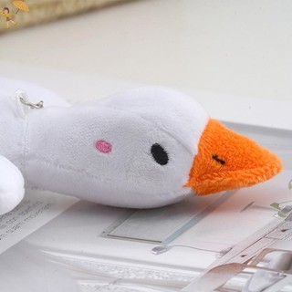 [Gou] Vịt Sang Trọng Đồ Chơi Búp Bê Lông Tơ Móc Khóa Động Vật Dễ Thương Thiên Nga Ngỗng Búp Bê Mềm Nhồi Bông VN