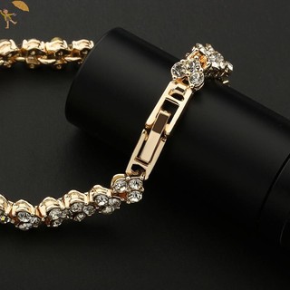 [GOU] Vòng tay pha lê hình trái tim Vòng tay nữ Charm Cuff Bangle Trang sức VN