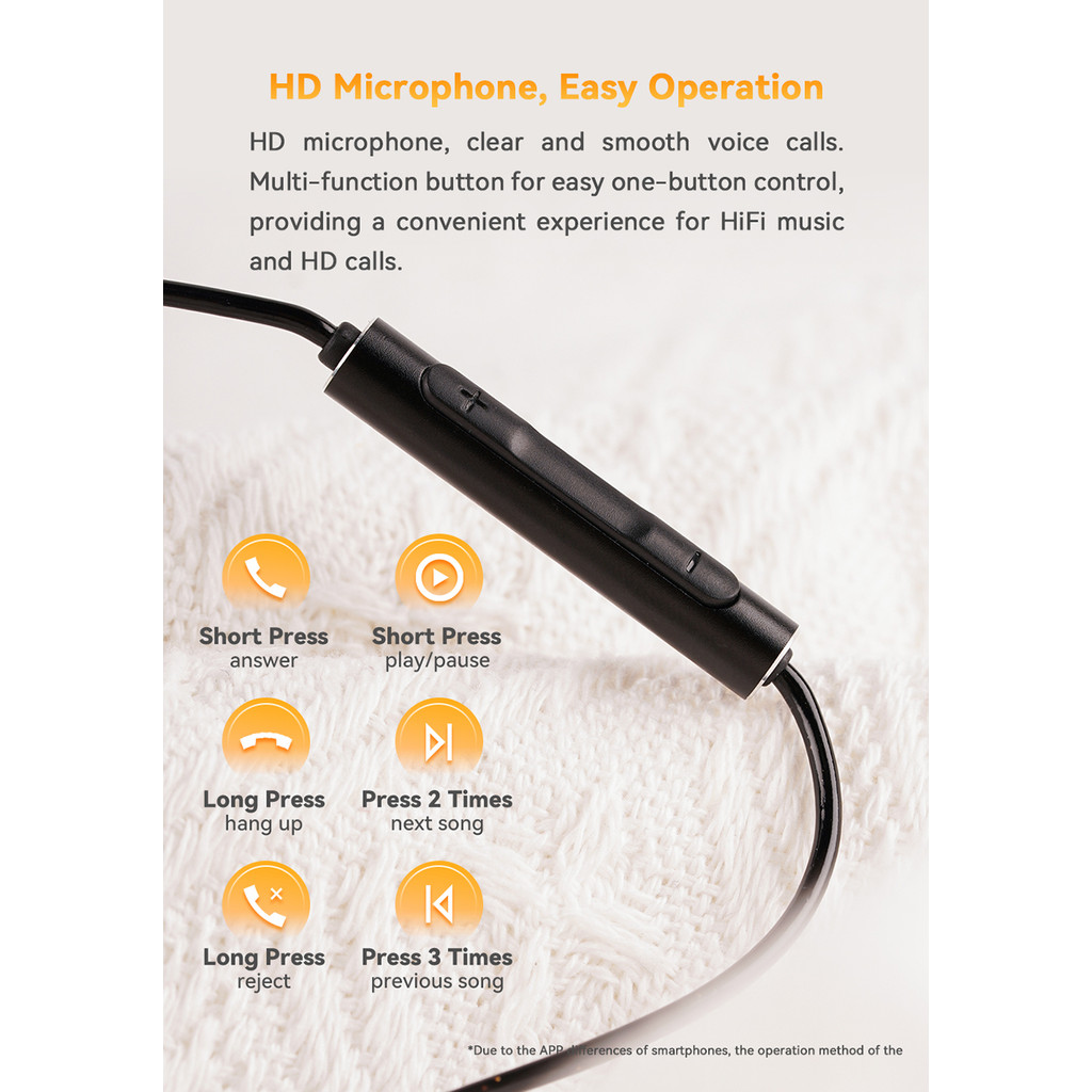 Tai nghe nhét tai đầu phẳng NiceHCK B80 14.8mm PU TopologyBio màng động IEM 3.5 / 4.4mm Cắm HD Micro Bass Tai nghe