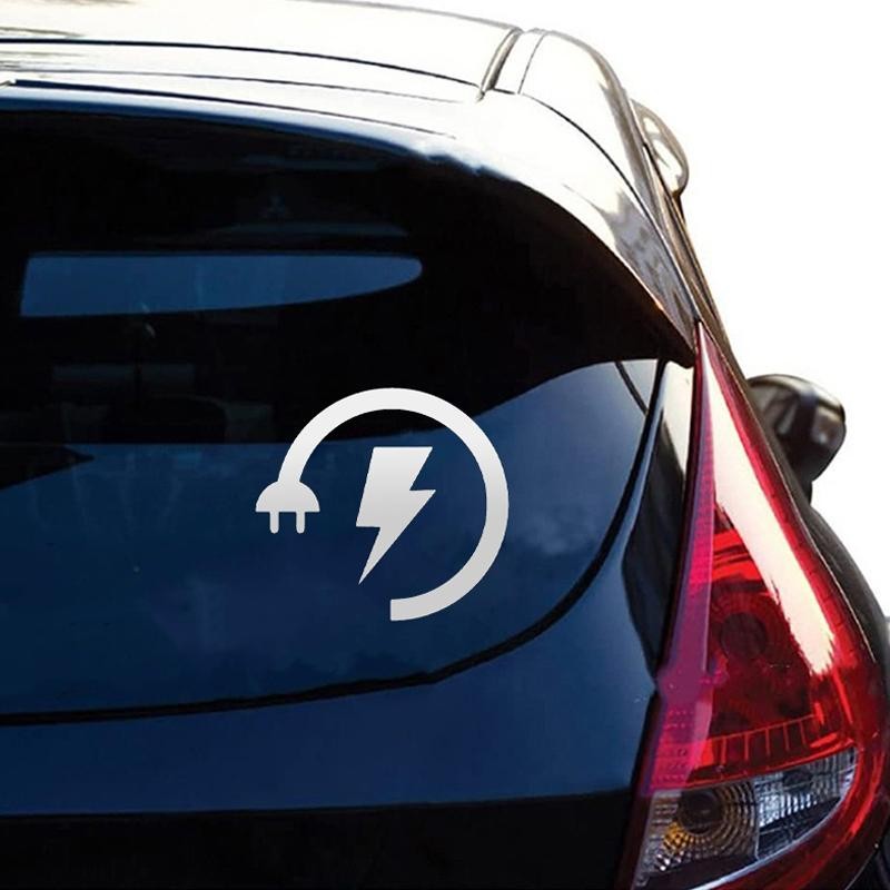 Tmoy Điện Cắm Hình Thời Trang Xe Dán Ốp Lưng Kính Chắn Gió Tự Động Decal Xe Máy Laptop Chống Thấm Nước Xe Ô Tô TCVN