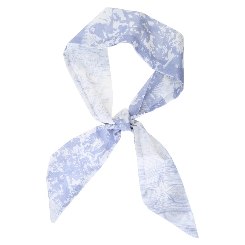 Khăn Satin kiểu Pháp dài, Bandana, Hairband